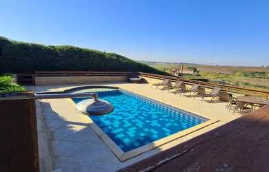 Imagem 2: Casa de condomínio para aluguel e venda 5 suítes, quadra tênis, jacuzi, sauna, lareira, pi