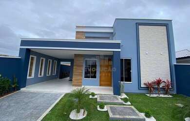 Imagem 6: Linda casa com piscina 03 dormitorios com 01 suite