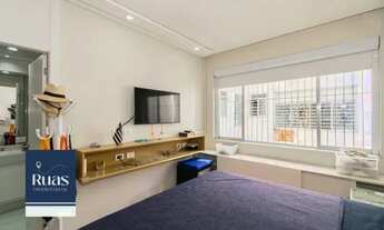 Imagem 6: Na quadra da praia da praia mais famosa do Brasil, está esse lindo apartamento contemporân