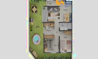 Imagem 3: Apartamento com quintal em Jardim Limoeiro