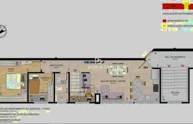 Imagem 2: Apartamento com 3 dormitórios à venda - Cruzeiro - São José dos Pinhais/PR