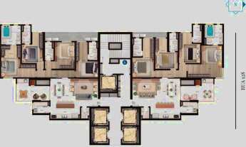 Imagem 7: Apartamento - 4 dormitórios - 4 Suítes - localizado em Itapema / Centro REF: DW603046