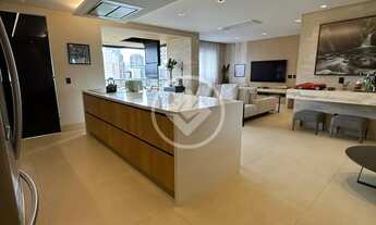 Imagem 2: Apartamento mobiliado, 112 m2, lindo, venda e locação, 2 suítes, 2 vagas codigo: 146279