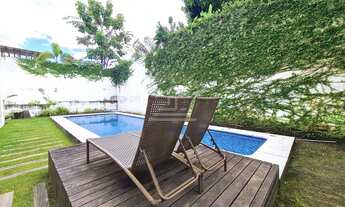 Imagem 4: Condomínio Mirante do Lago Casa Duplex a venda no Uruguai- Varanda Gourmet com Piscina