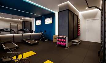 Imagem 3: Apartamento 57m² com 2 quartos, 1 suíte e lazer completíssimo, no centro de SJC