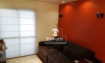 Imagem 2: Apartamento com 3 dormitórios à venda, 70 m² por R$ 350.000,00 - Vila Valparaíso - Santo A