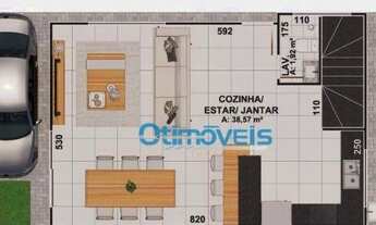 Imagem 3: Sobrado com 3 dormitórios à venda, 115 m² por R$ 598.000,00 - Bairro Alto - Curitiba/PR