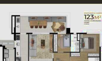 Imagem 3: Apartamento para venda tem 123 metros quadrados com 3 suítes - Osasco - SP