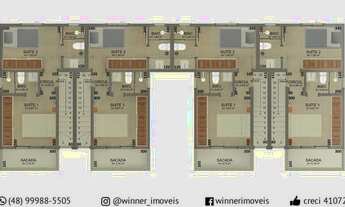 Imagem 6: Sobrados na Praia do Sonho em Palhoça-SC