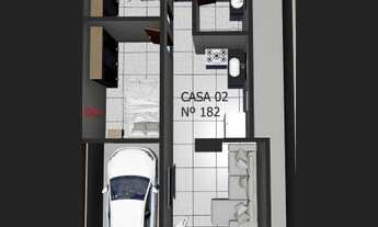 Imagem 3: Casa para Venda com 02 ou 03 Quartos em São Joaquim de Bicas - MG / Entrega: Abril de 2022