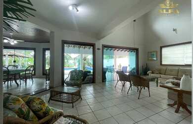 Imagem 3: Residência a venda no condomínio Jardim Acapulco Guarujá, 5 suítes, Ampla área externa, 1