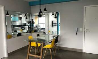 Imagem 7: Street Chacara Santo Antônio para aluguel tem 51 metros quadrados com 1 quarto mobiliado