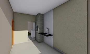 Imagem 6: Casa com 150 m2 de terreno e 82,74m2 de construção, fica a 4 min do Campus 2 da UFG, Sama