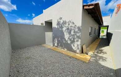 Imagem 4: Casa Plana De 3 Quartos No Bairro Alvorada Em Pacatuba 300 Metros Da Ce 060!