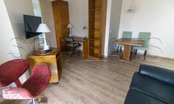 Imagem 2: Flat na Vila Olimpia totalmente mobiliado e com 1x dorm localizado ao lado da Av Bandeiran