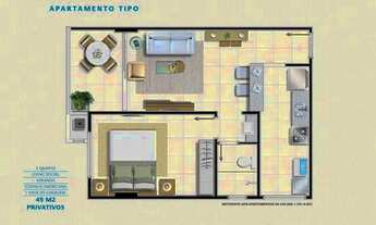 Imagem 2: Apartamento para aluguel com 45 metros quadrados com 1 quarto em Ondina - Salvador - BA