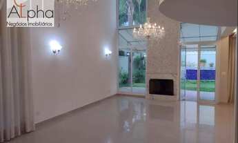 Imagem 4: Sobrado com 4 dormitórios para alugar, 365 m² por R$ 18.250,00/mês - Alpha Conde II - Baru