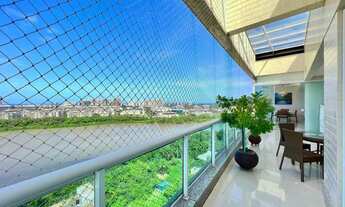 Imagem 3: Cobertura Linear 3 Suítes 100% Mobiliado e Decorado + Dependência completa C/ 167 m² Vista