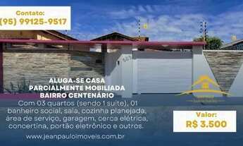 Imagem: Aluga-se Casa no Centenário - Parcialmente