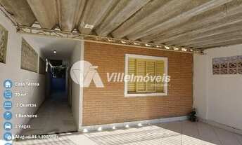 Imagem 2: Casa com 2 dormitórios para alugar, 70 m² por R$ 1.342,00/mês - Jardim Colonial - São José