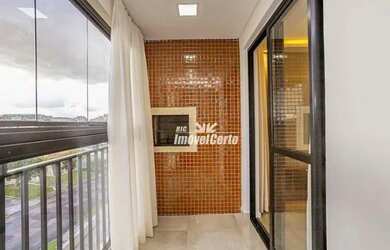 Imagem 4: Apartamento Decorado com 3 dormitórios para alugar, 67 m² por R$ 3.420/mês - Portão - Curi