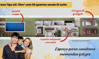 Imagem 3: Casas à venda, 02 quartos, quintal amplo, no Residencial Torres Village, Avenida das Torre