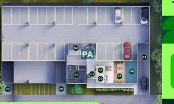 Imagem 7: Apartamento à venda com 02 quartos, 42m² - Jardim Belvedere - Poços de Caldas/MG