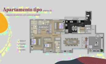 Imagem 7: Apartamento à venda no Chicago com 4 quartos e 140m²
