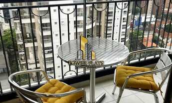 Imagem 6: Flat mobiliado no Edifício Diogo Home 1 dorm e 1 vaga em Vila Nova Conceição - São Paulo