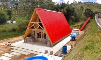 Imagem 2: Terreno + Chalé + piscina para venda a 800 m² do asfalto por R$ 196.230,00