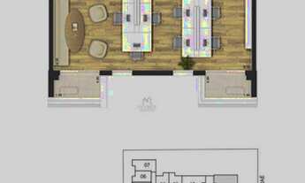 Imagem 6: Sala Comercial Novinha em Moema - 56 M² - Ao Lado do Metrô - Ótima localização