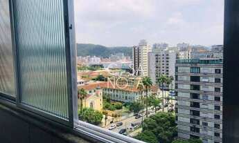 Imagem 2: Apartamento com 3 dormitórios à venda, 144 m² por R$ 690.000,00 - Gonzaga - Santos/SP