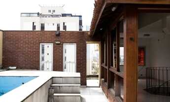 Imagem 2: Cobertura com piscina - 3 dormitórios, 1 suíte, 2 vagas - Brooklin