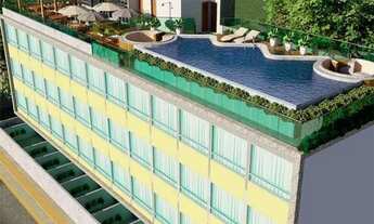 Imagem: Seu futuro flat fica a 400 metros da praia