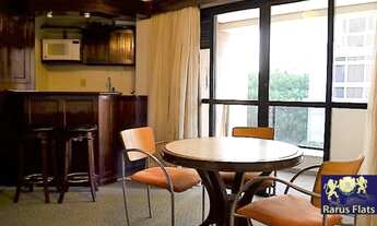 Imagem 2: Flat para locação em Higienópolis - Edifício Transamérica Classic - Cód. DXS01172