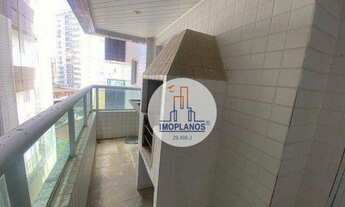 Imagem 2: Apartamento com 2 dormitórios à venda, 71 m² por R$ 345.000,00 - Caiçara - Praia Grande/SP