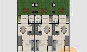 Imagem 5: Geminado para Venda em Joinville, Saguaçu, 2 dormitórios, 1 suíte, 1 banheiro, 1 vaga