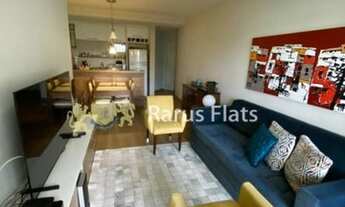 Imagem 2: Excelente Flat com 2 dormitórios para alugar no Brooklin - 70m²