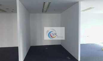 Imagem 3: Imóvel de 163m², com recepção, 5 salas com divisórias, persianas, carpete e teto em gesso