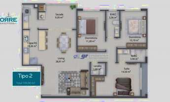 Imagem 2: Apartamento centro de Navegantes a 150 metros do mar