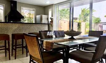 Imagem 3: Casa com 4 suítes à venda, 465 m² por R$ 3.000.000 - Residencial Cinco (Alphaville) - Sant