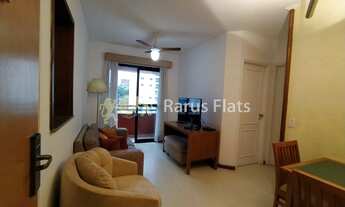 Imagem 1: Flat para locação no Brooklin - Edifício Royal Brooklin - Cód. BMO04013