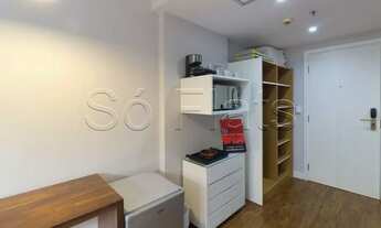Imagem 4: Flat disponível para locação no Slaviero Downtown contendo 22m², 1 dormitório e 1 vaga