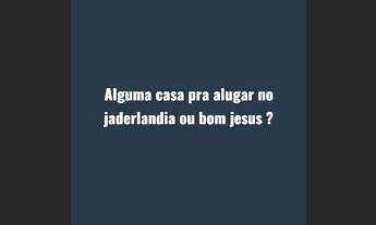 Imagem: Alguma casa pra alugar