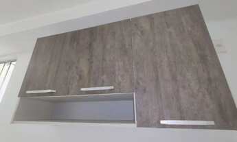 Imagem 5: Mobiliado Total Ville Vida Nova geladeira fogão máquina d lavar cama split armário cozinha