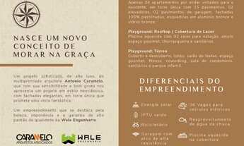 Imagem 2: GRAÇA PRIME 1/4 SUÍTE VARANDA NASCENTE NOVO PRONTO NO MELHOR DO BAIRRO DA GRAÇA