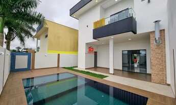 Imagem 6: Residencial Passaredo, Casa duplex com 4 quartos sendo 3 suítes, Espaço de Lazer com Pisci