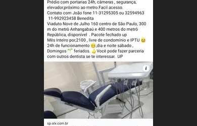 Imagem 2: Alugo consultório odontológico por mês