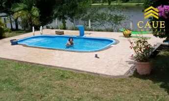 Imagem 7: Belíssimo sítio 1670m², c/casa 4 dormitórios e piscina com vista para o lago