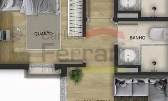 Imagem 3: Apto Mandaqui novo com 1 suíte e 1 vaga